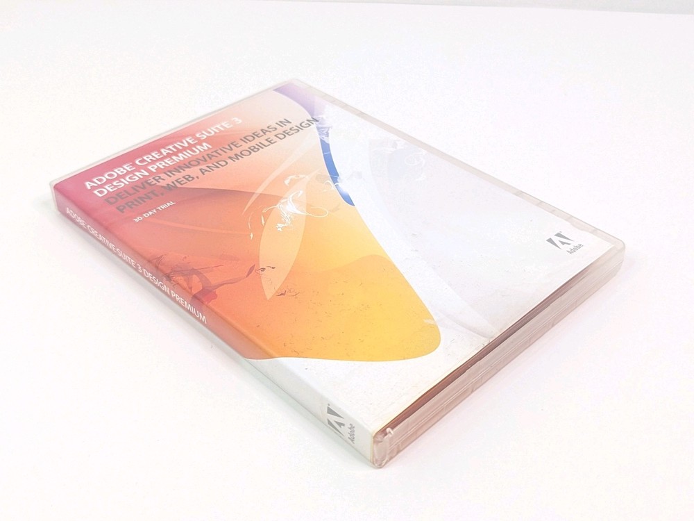 Adobe Creative Suite 3 Design Premium Macintosh/Windows OS 30 Day Trial Untested