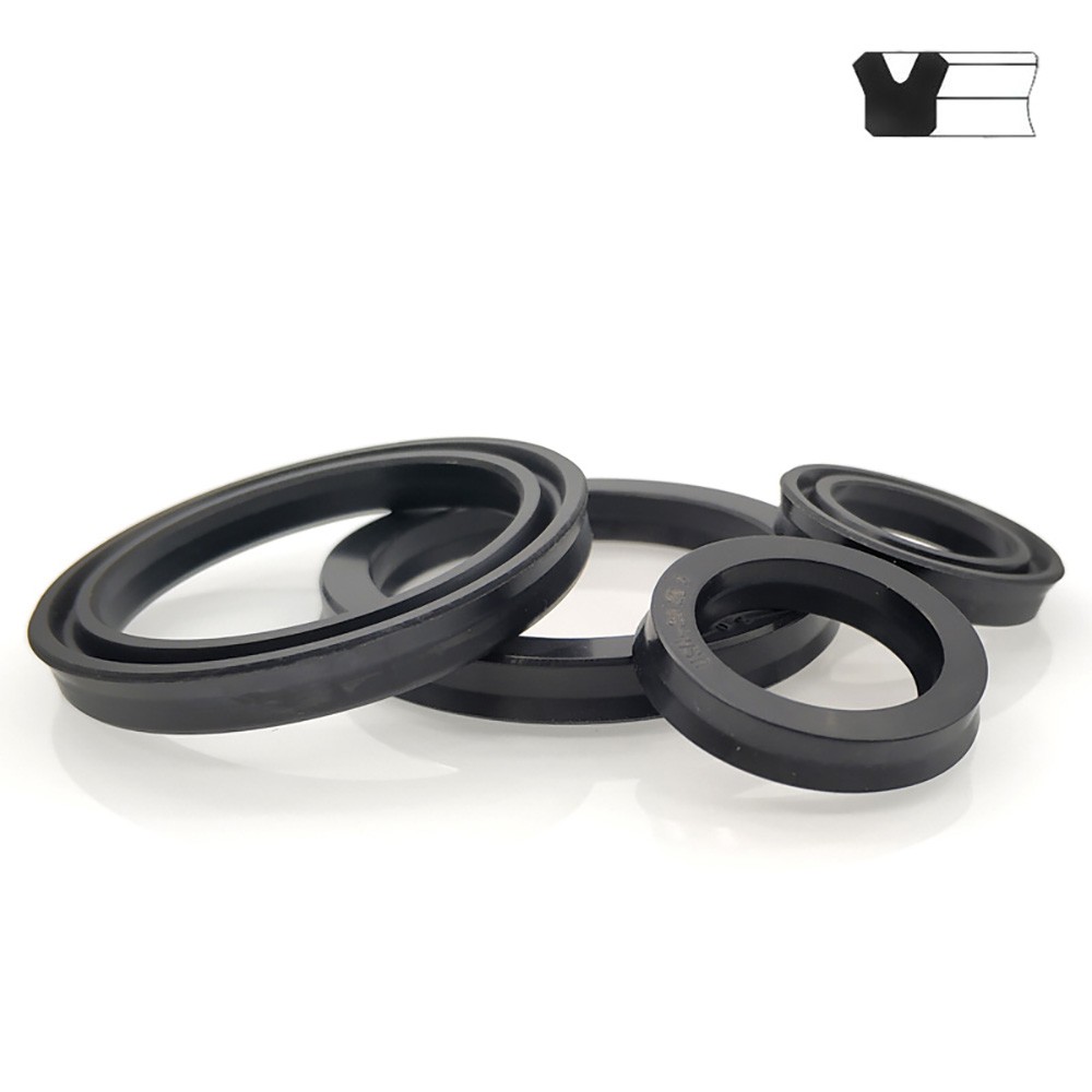USH/UPH/Y/U-Cup Hydraulic Rod Piston Oil Seal Rings Ø 11-210mm Height 5-12mm NBR