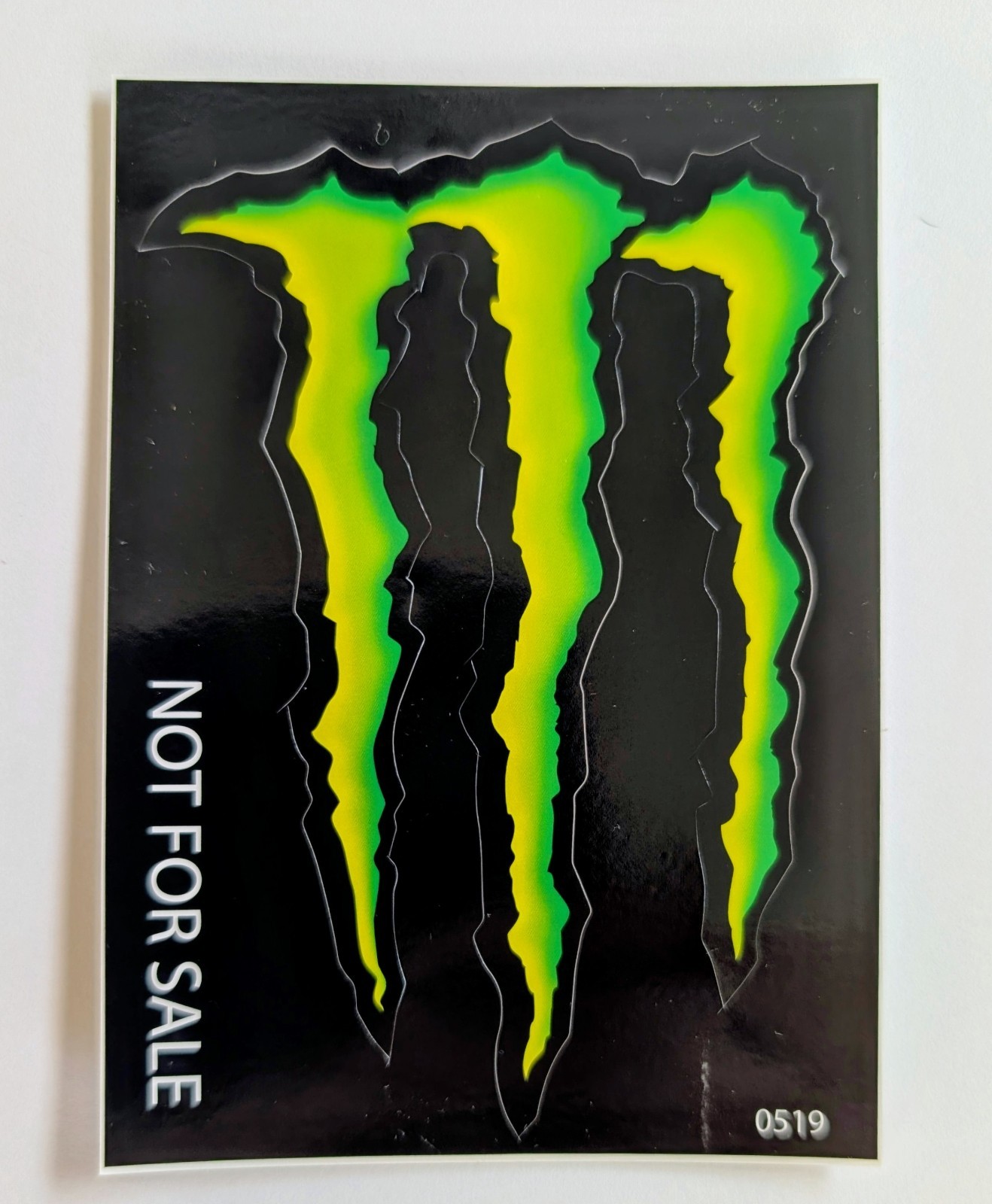 Lot Of 5 Monster Energy Sticker Decal Iconic M NEW! 5"X 4 Buy 2 Lots Get 1 Free