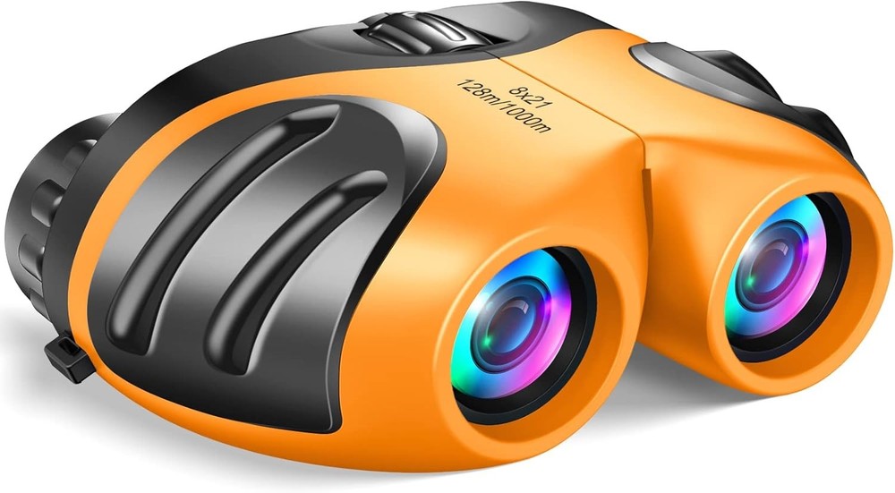 Lets Go Kids Binoculars Compact High Resolution Shockproof Toy