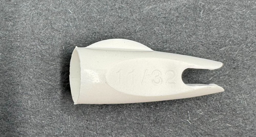 Bohning Classic Nocks 11/32 White, 100 pack