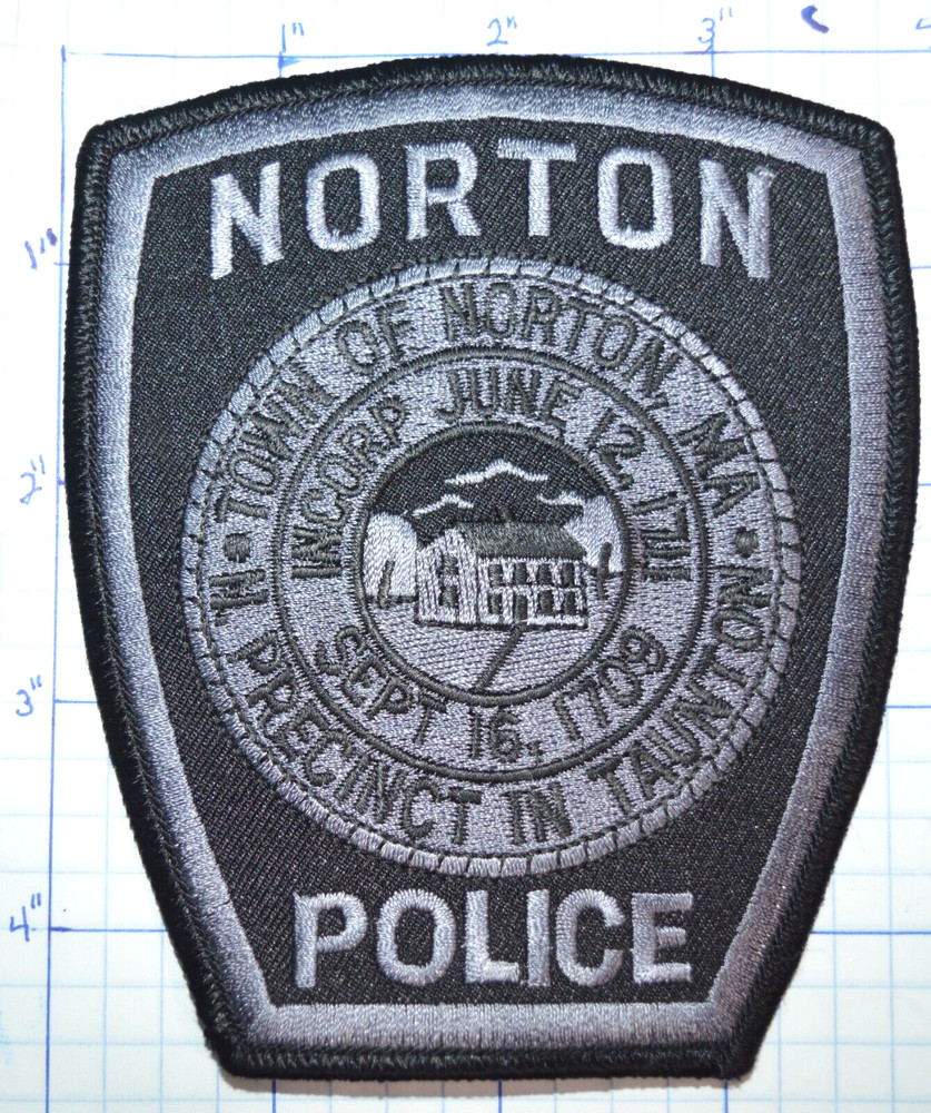 MASSACHUSETTS, NORTON POLICE DEPT SUBDUED PATCH
