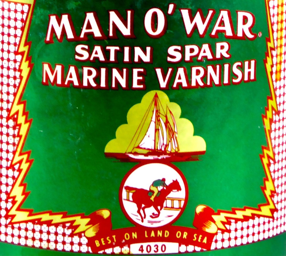 Original McCloskey Man-O-War Spar Varnish Partial Quart