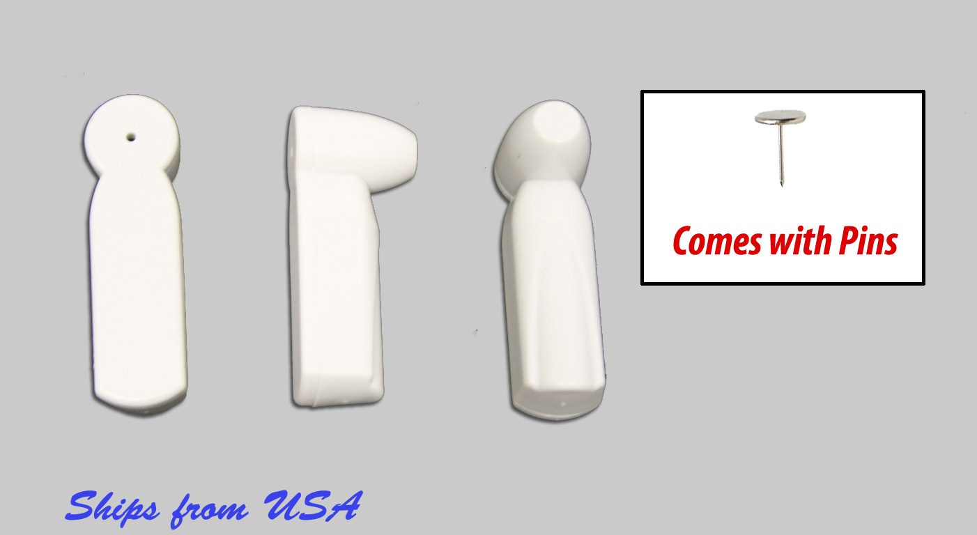 1000 Beautiful Slim EAS AM 58 Khz Fashion boutique Security Sensor Tag / pin