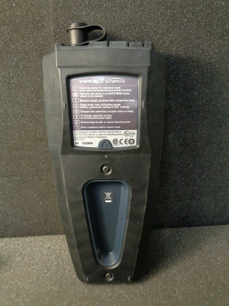 VWR SympHony SP80PC Multi-parameter pH Meter W 2 Probes VT-5 & 14002-860