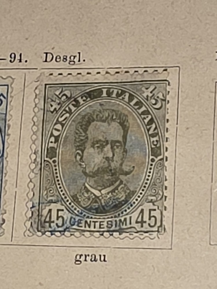 Foreign Italian 45c Stamp Used - #I547