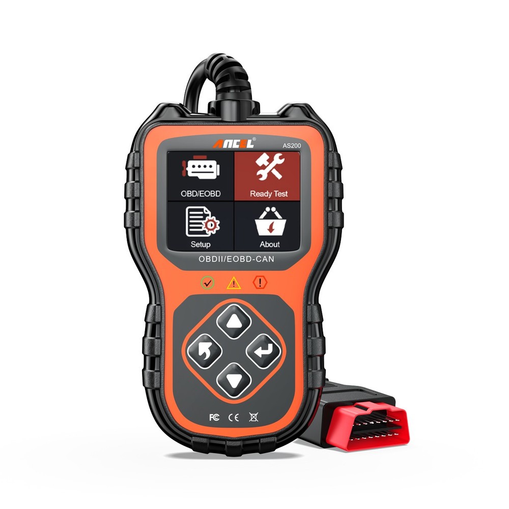 ANCEL AS200 OBD2 Code Reader Scanner Diagnostic Tool DTC Lookup I/M Readiness US