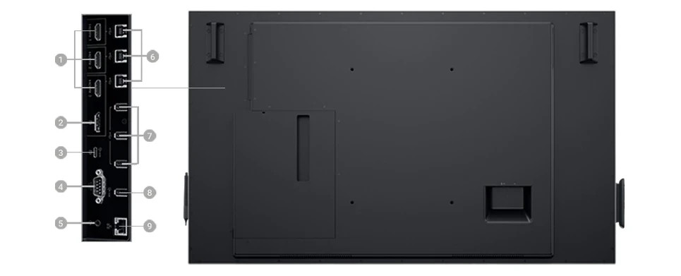 Dell C7017T Interactive Whiteboard With Mobile Stand