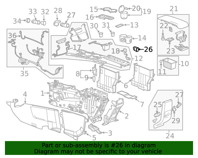 Genuine GM Auxiliary Jack 22836649
