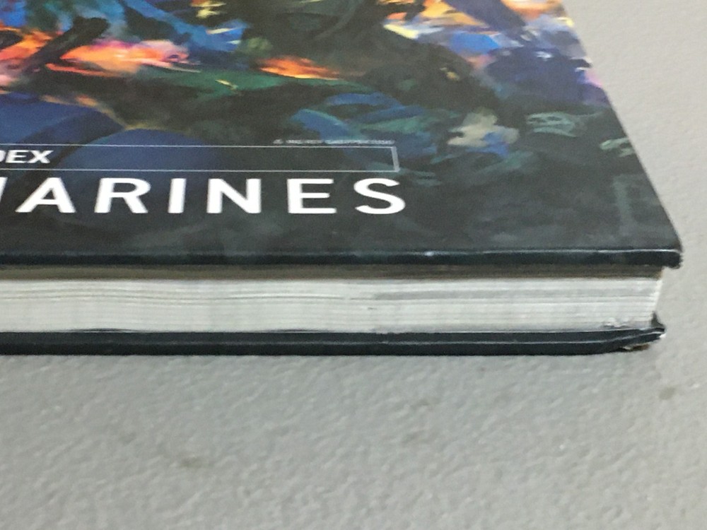 BOOK WARHAMMER 40K CODEX SPACE MARINES 9TH ED 2020 HB USED HARDBACK