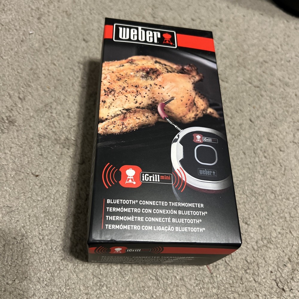 Weber 7202 iGrill Mini Digital Bluetooth Thermometer New