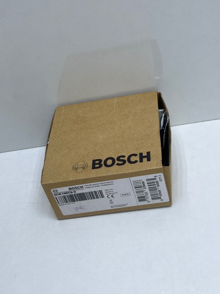 BOSCH DCN-FMICB-D FLUSH MICROPHONE CONTROL PANEL DARK