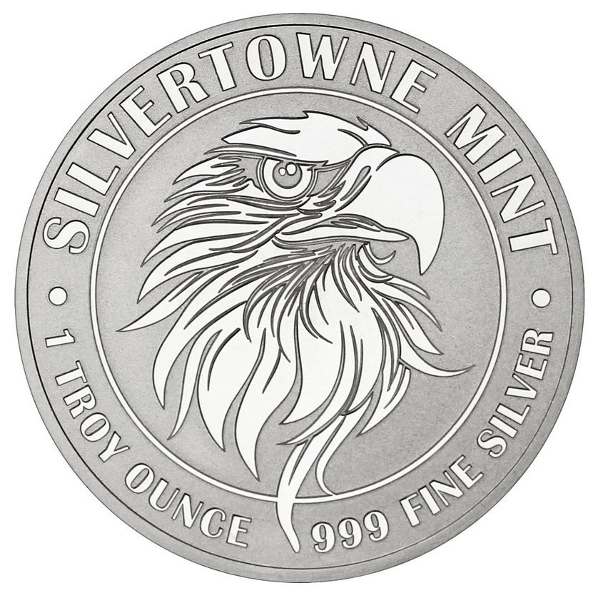 1-oz Mighty Eagle .999 Fine Silver Round BU