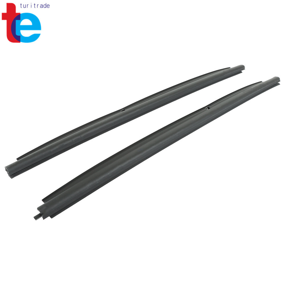2pcs Front Outer Window Sweep Seals Pair For 99-06 Silverado/Sierra 1500