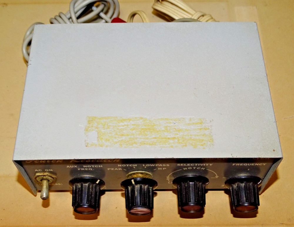 Autek Research QF-1A - SSB/CW/AM Filter, Untested