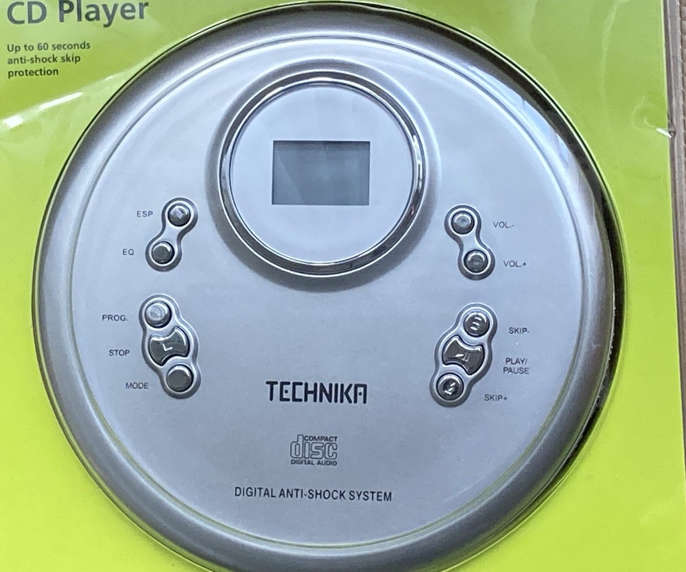 Technika PCD-209 Personal CD Player - New & Sealed