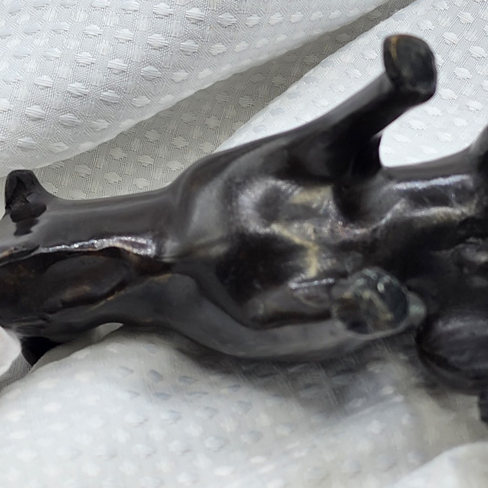 Bronze Restoration Hardware Dog