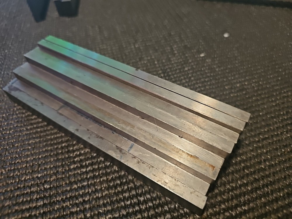 Starrett Taft Pierce Parallels Pair Set 6"L Different Sizes