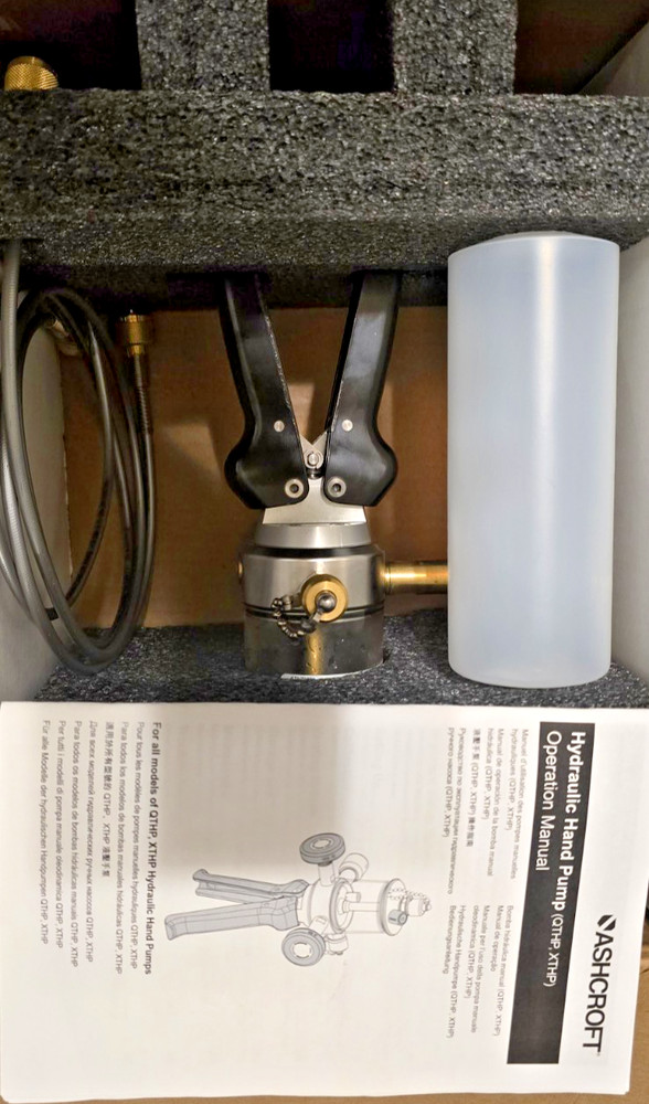 Ashcroft QTHP-KIT Hydraulic Hand Pump Kit