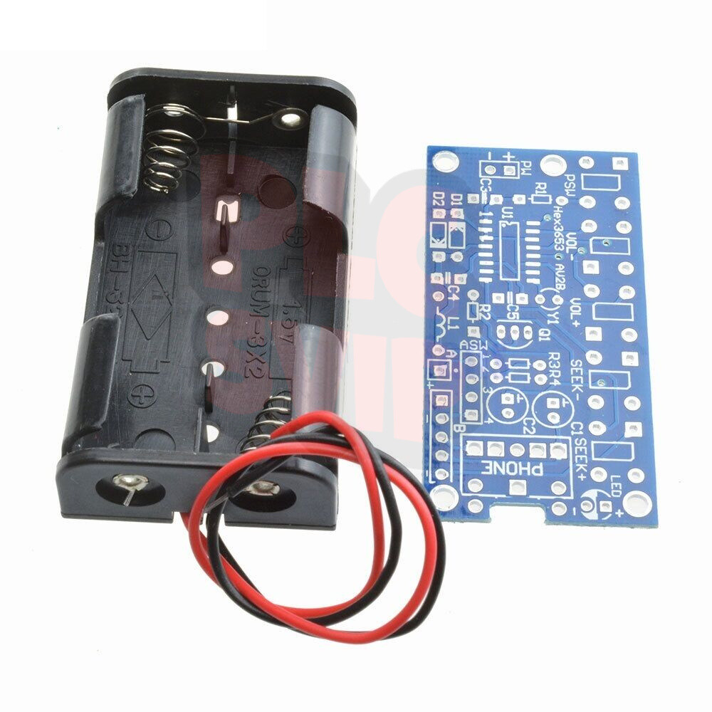 Wireless Stereo FM Radio Receiver Module PCB DIY Electronic Kits 76MHz-108MHz M