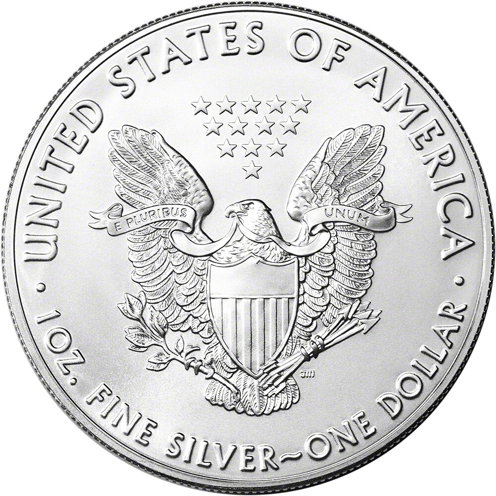 2019 American Silver Eagle 1 oz $1 - BU