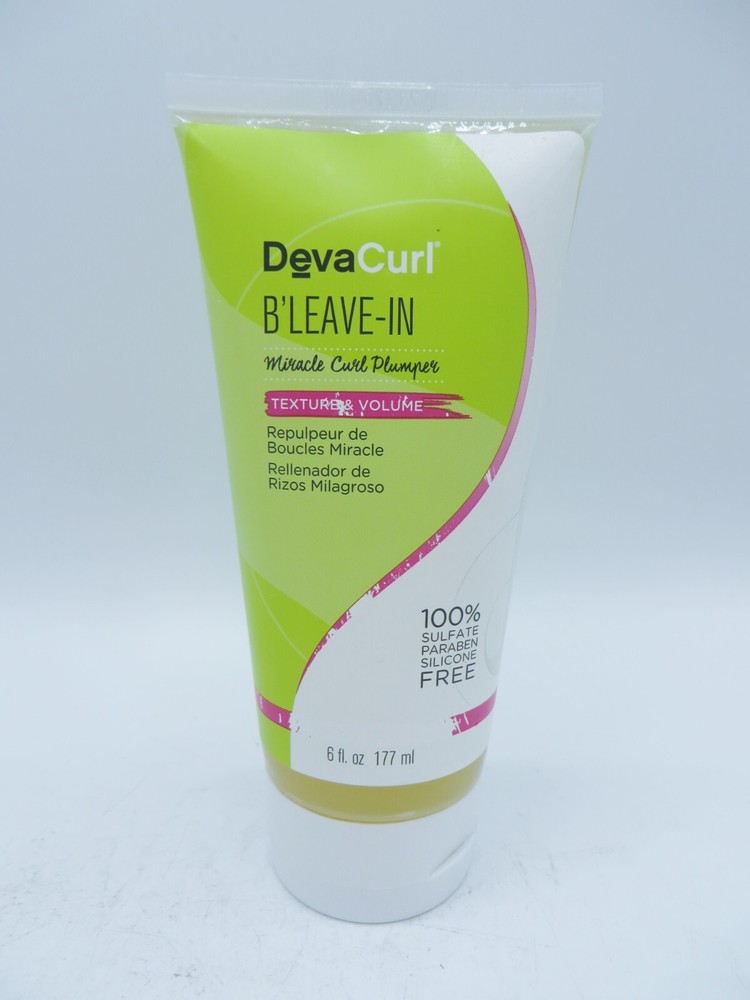 DEVACURL B'LEAVE IN MIRACLE CURL PLUMPER 6 OZ