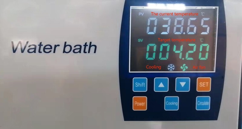 6L -20℃-100℃ Refrigerated Circulating Water Liquid Bath Cooling Circulator Pump