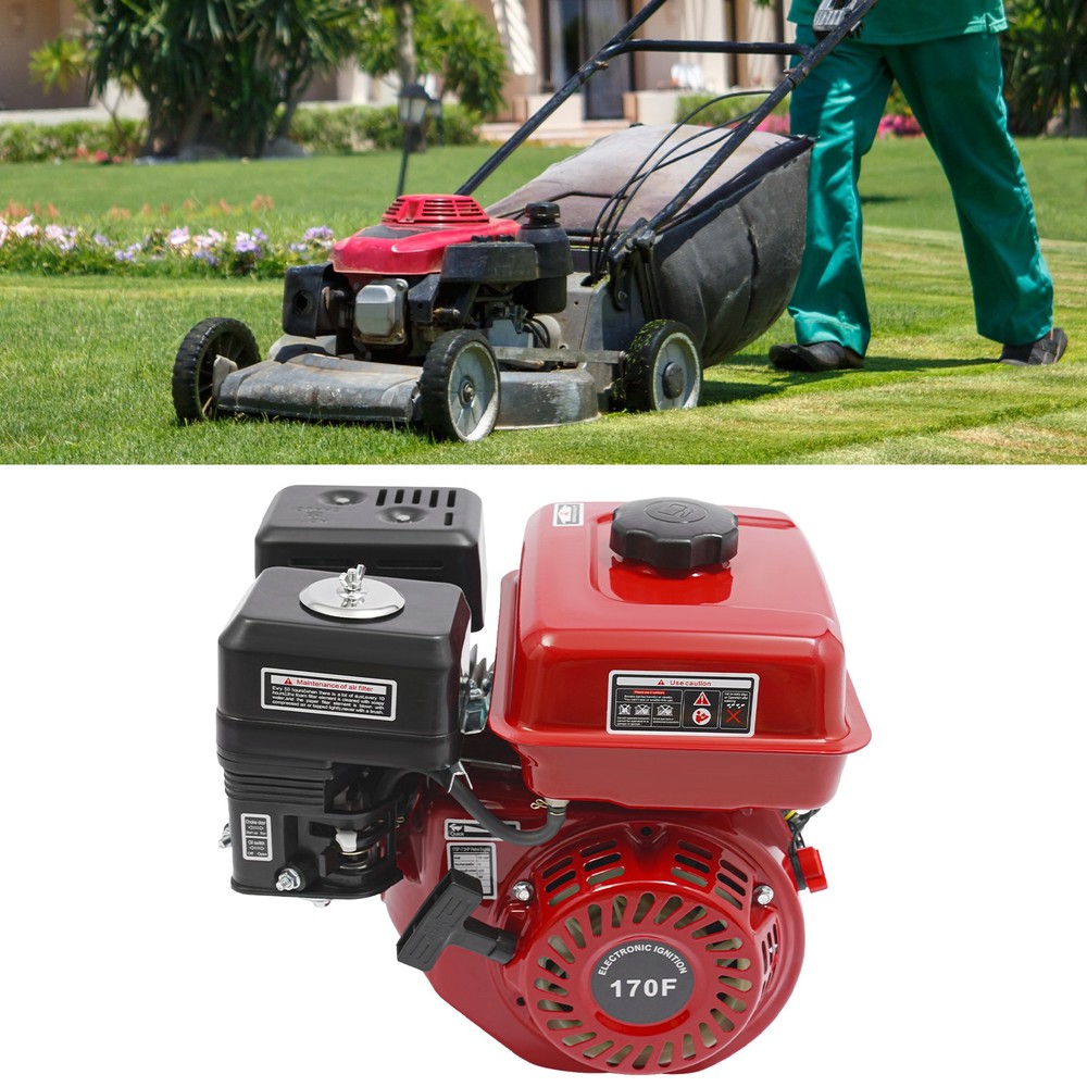 4-Stroke 7.5HP Gasoline Engine Pull Start Gasoline Engine Single Cylinder Engine