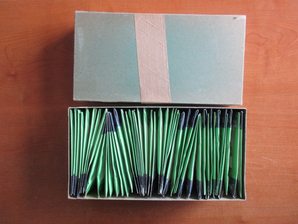 Two Unopened Packages of Dennison Stamp Hinges 48-040