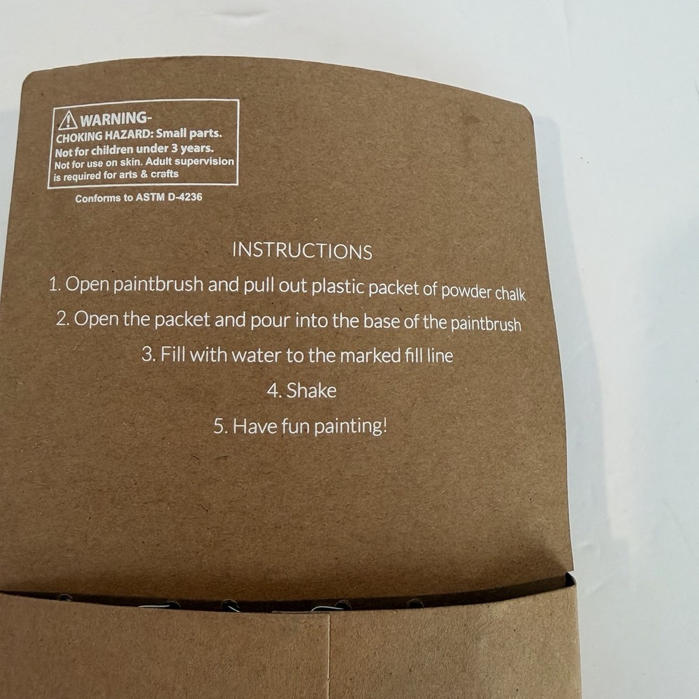 Mudpie Sidewalk Chalk Paintbrush NEW