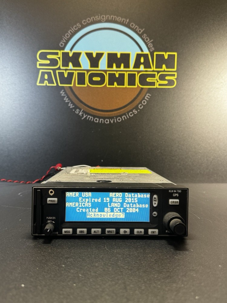 Bendix King KLN 94 Color GPS