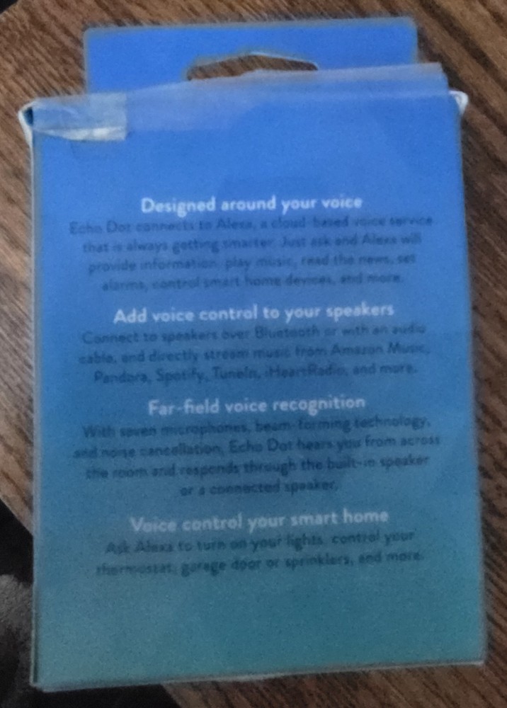 Amazon Echo Dot (2nd Generation) Smart Speaker White Micro USB Power Adapter