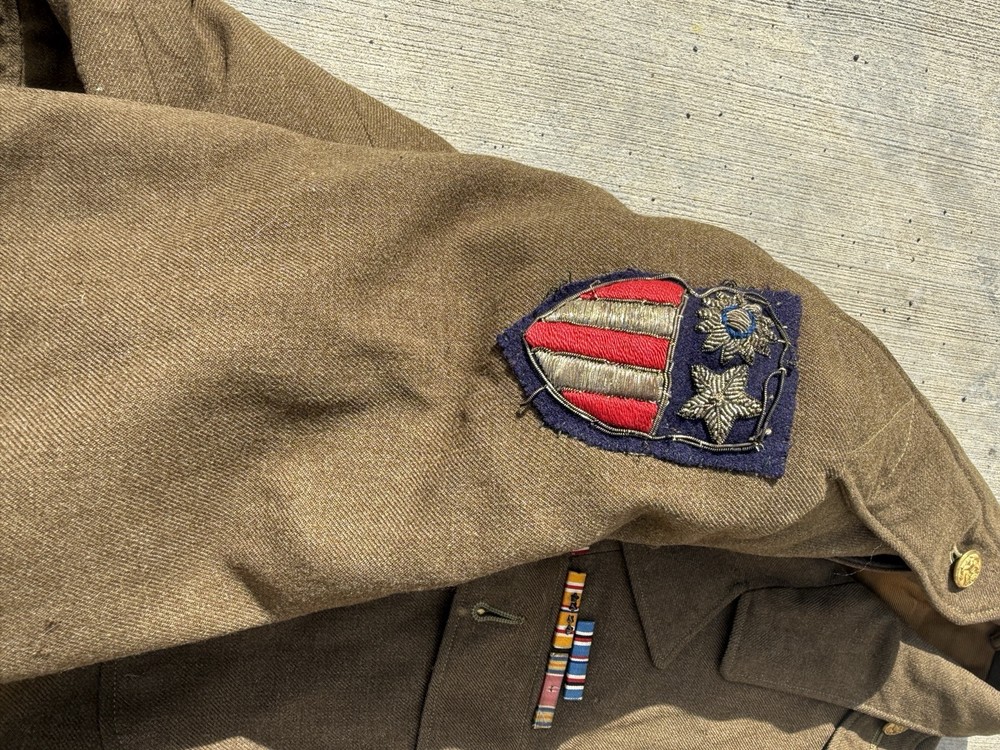 Old WW2 era US Army Dress Uniform Jacket Air Force 14th