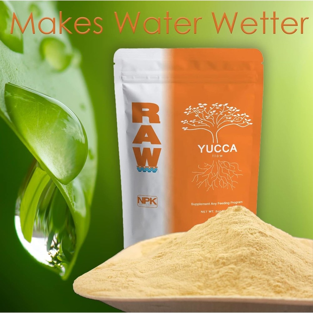 RAW Yucca Flow Water-Soluble Soil Amendment, 2oz