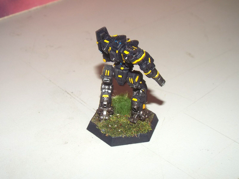 BATTLETECH MONGREL A MECH [CLAN SMOKE JAGUAR] (CATALYST, PAINTED)