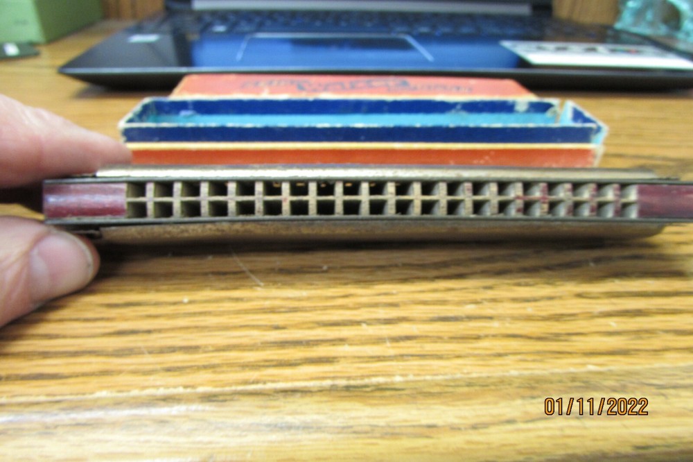 vintage harmonica in c jos fischer schultz mark