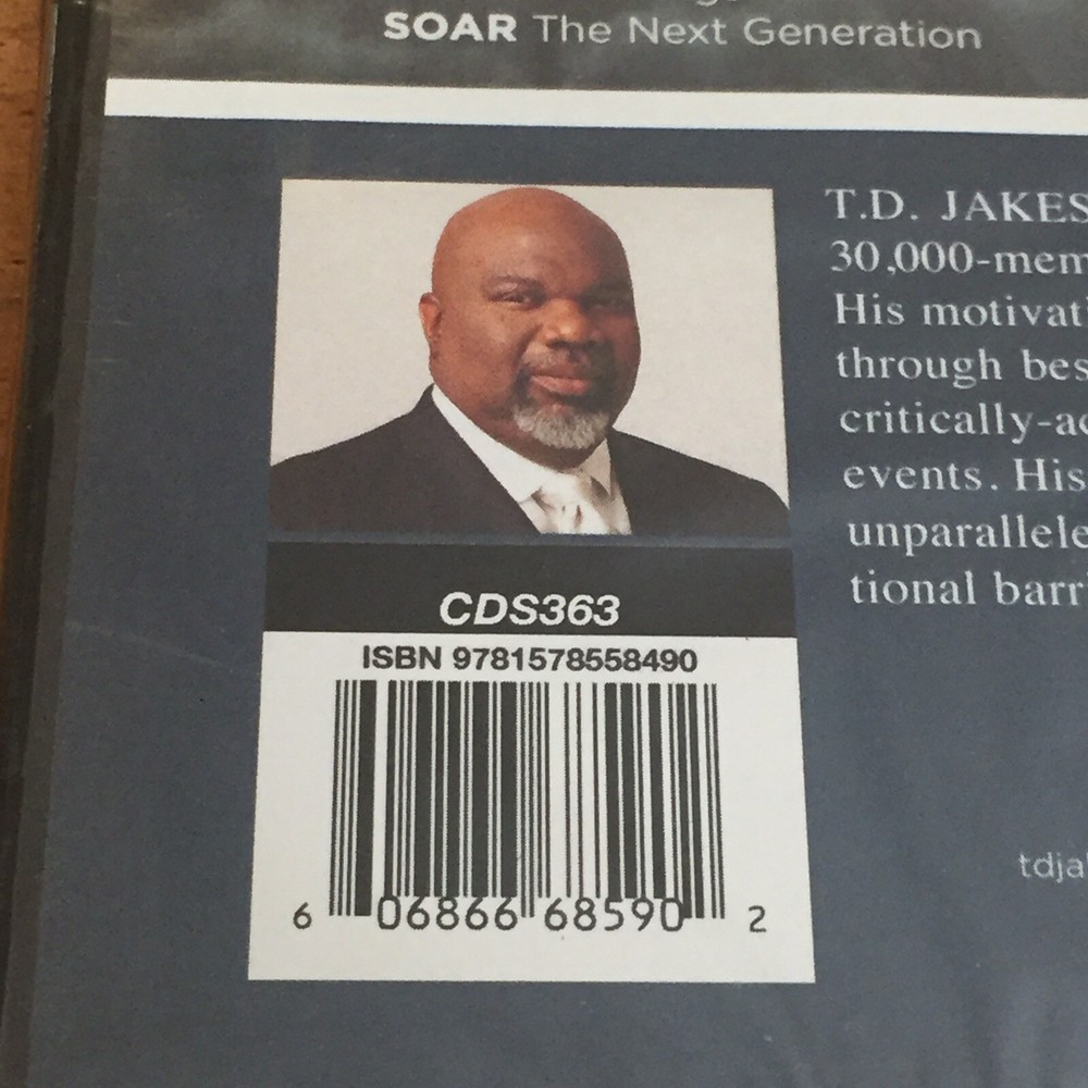 Bishop T.D. Jakes Soar Message Series CD Set