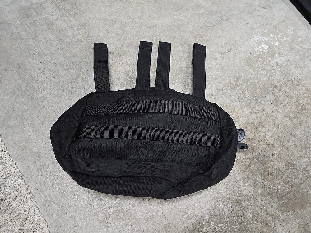 Special Operations Technologies flat IFAK mini pouch, black, 10" × 8"