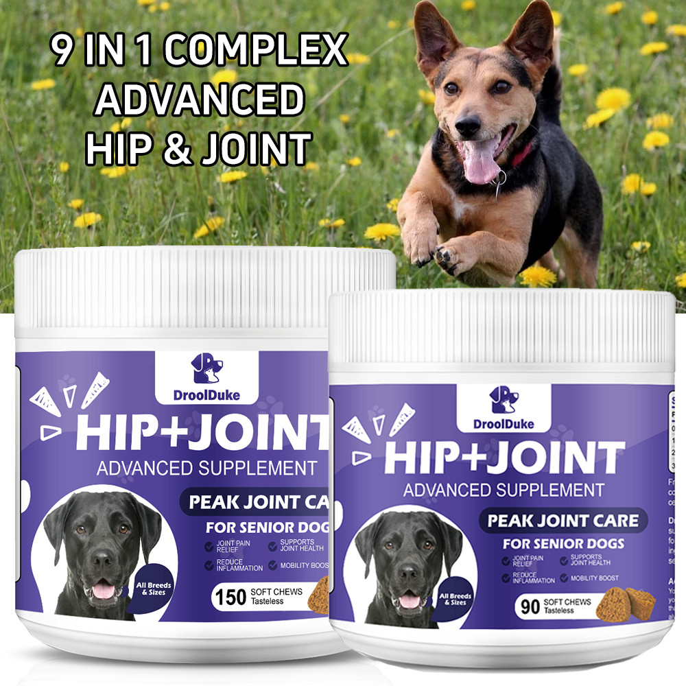 150 Chews Dog Hip and Joint Support Glucosamine Chondroitin MSM Supplement USA