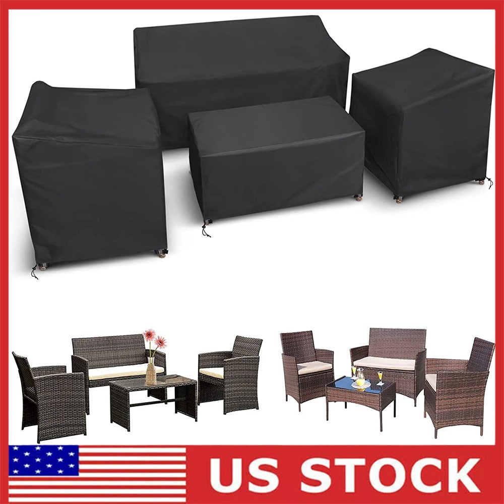 Patio Furniture Cover Waterproof Outdoor Sectional Sofa Set Covers Heavy Duty