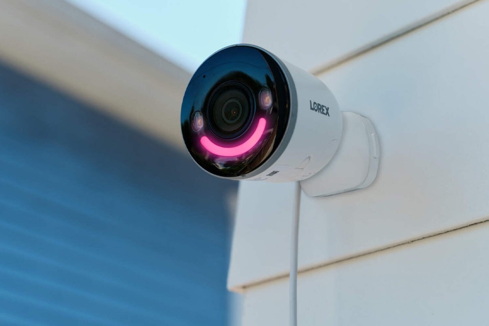 Lorex 4K Spotlight Wi-Fi 6 Security Camera W/ Smart Security Lighting - Open Box