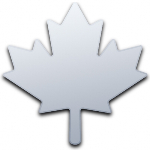 Maple Leaf Acrylic Mirror (Several Sizes Available)
