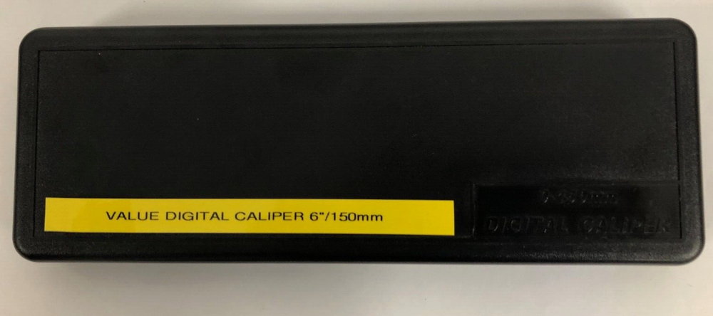 Value Digital Caliper, 0-6"/0-150mm Range, .0005" /.01mm Resolution