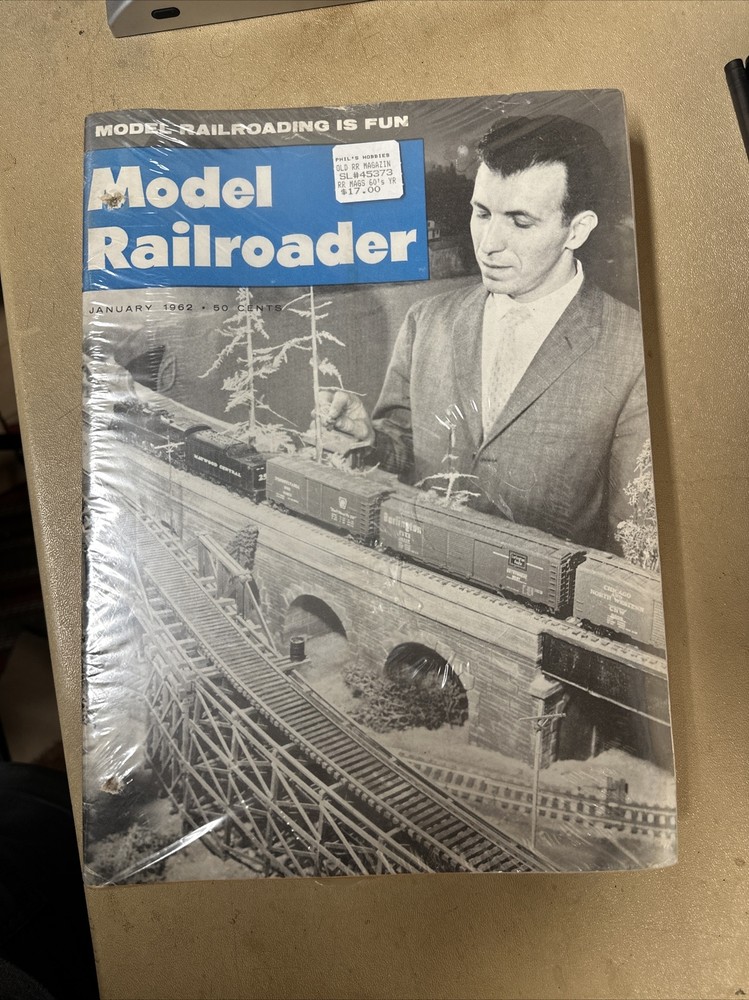 Model Railroader Magazine Complete Year 1962