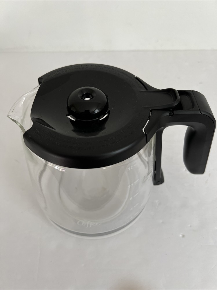 Mr. Coffee 12-Cup Replacement Carafe Black Handle EUC