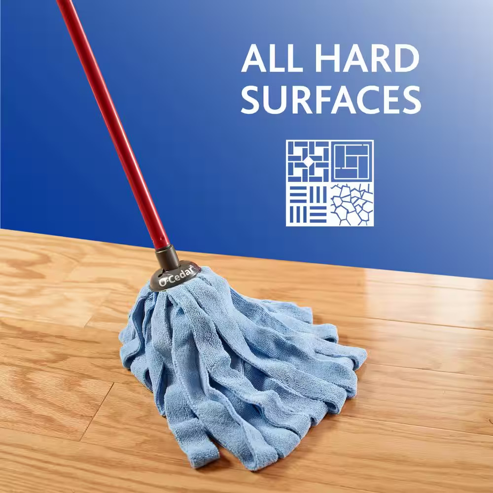 Microfiber Wet Cloth Mop (4-Pack)