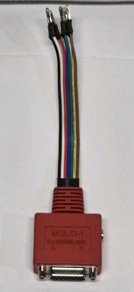 Snap On Multi-1 And Multi-2 Diagnostic Adapter EAA0355L42A & EAA0355L90B