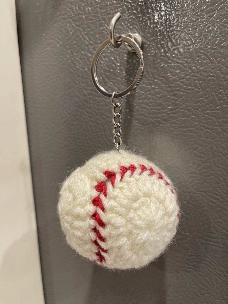 Crochet Baseball 2.5"
