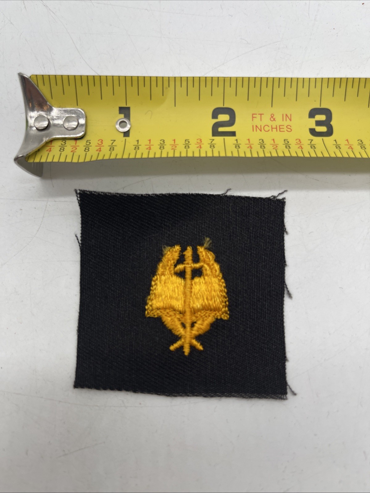 Guatemalan Military Honor Ciencia Embroidered Cloth Badge Adolfo Hall Academy