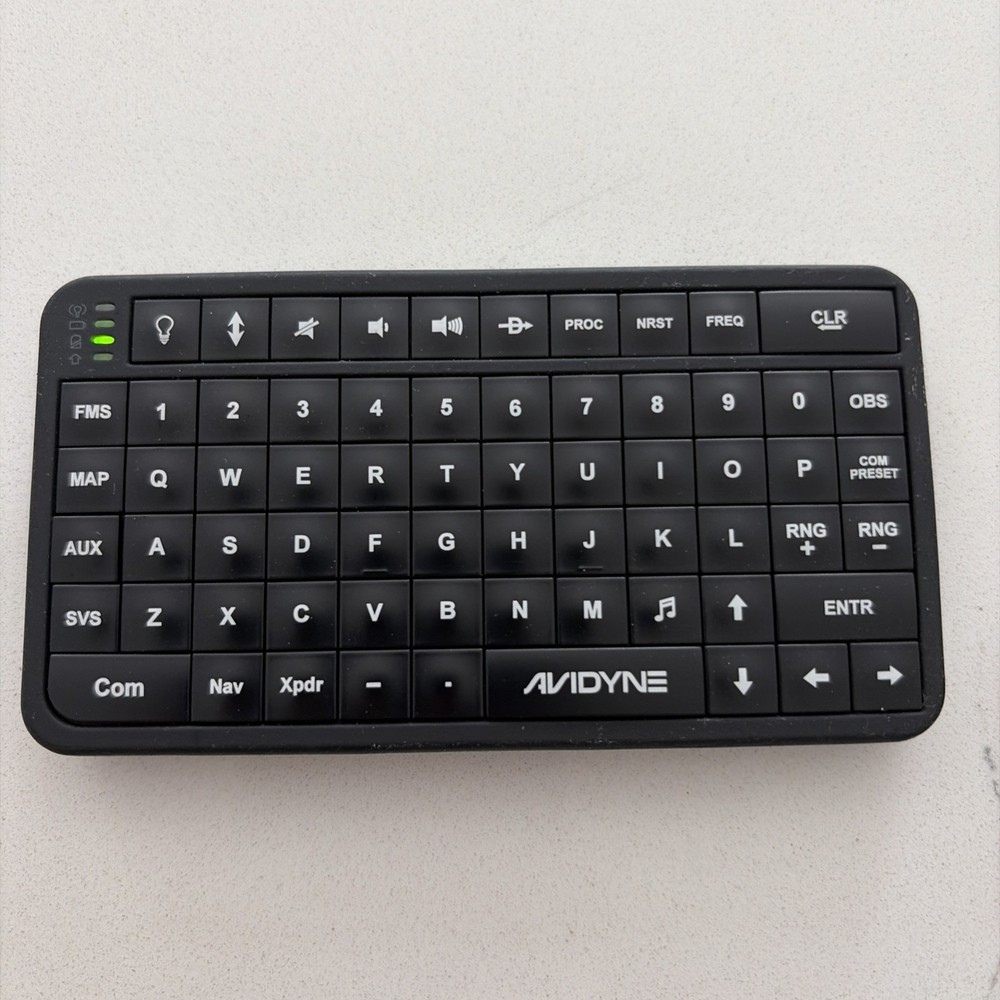 Avidyne Wireless Bluetooth Keyboard Compatible with IFD 440/540 GPS Navigators